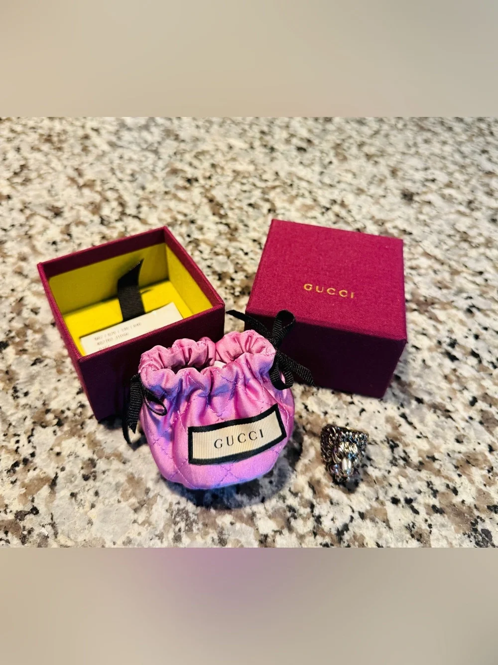 Gucci Lion Ring Size 23